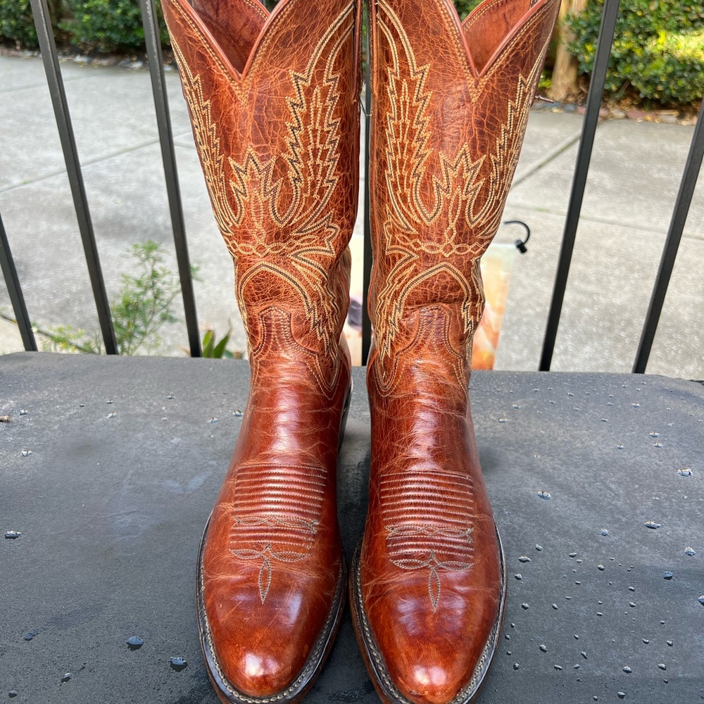 Men's Lucchese Goat Skin
